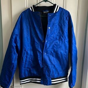 NWT royal blue varsity jacket